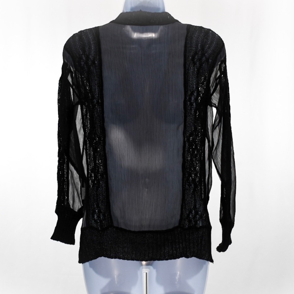 Fate / Stitch Fix Sheer and Knit Cardigan - Picture 4 of 4